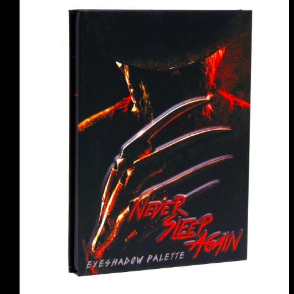 Freddy Krueger NEVER SLEEP AGAIN Nightmare on Elm Street Eyeshadow Palette NIB